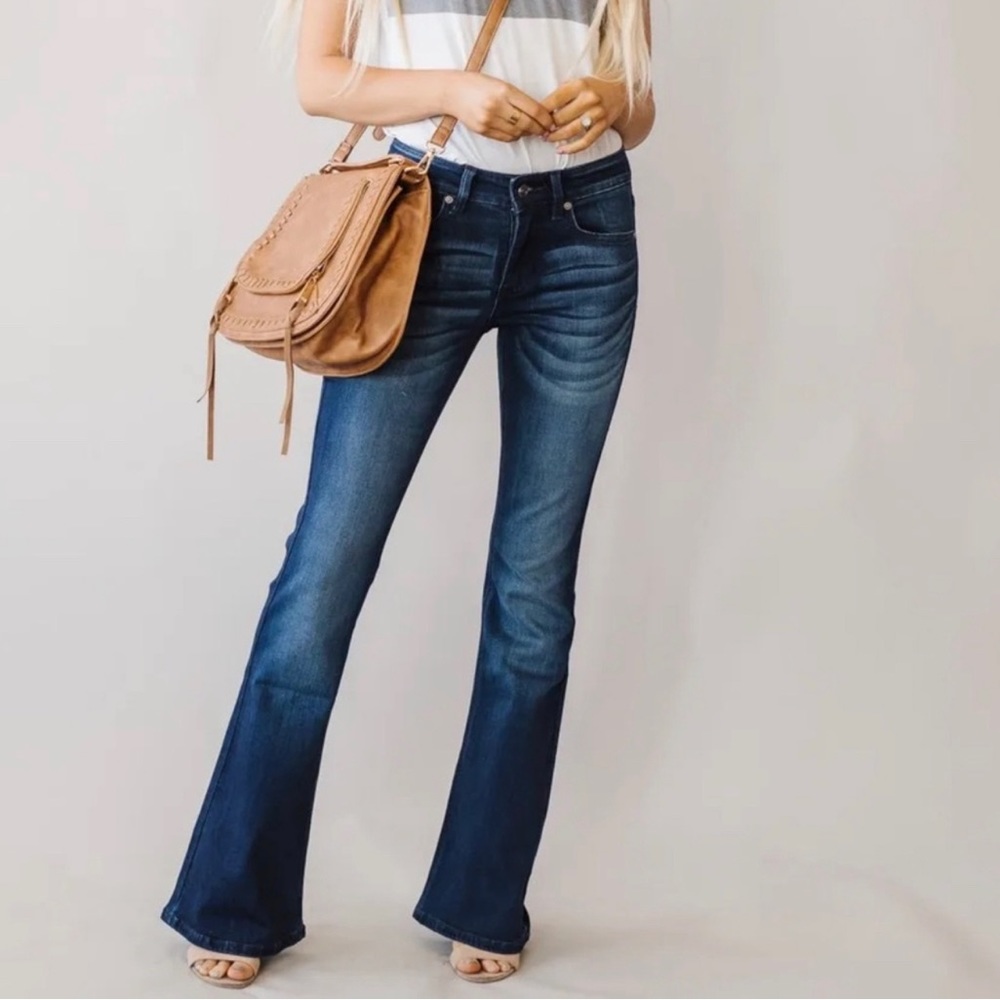 KanCan |‎ Mid-Rise Waist Flare Jeans